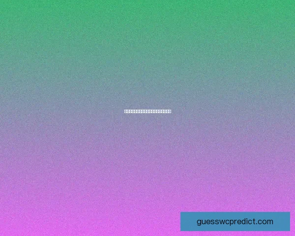 世界杯赛事全面解析与精准竞猜预测全指南